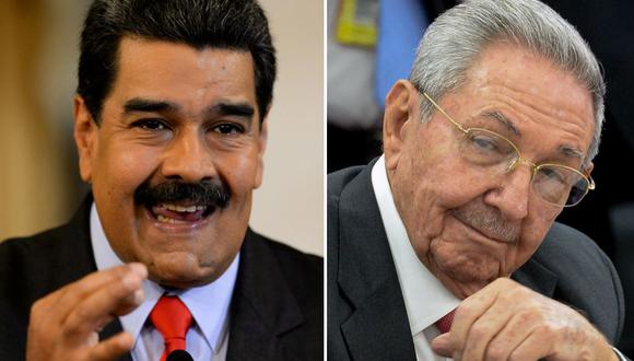 Venezuela y Cuba (Fotos: AFP)