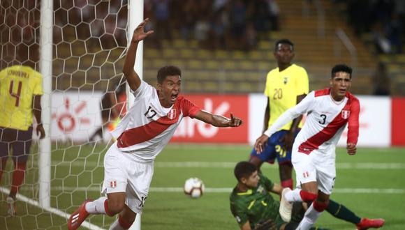 Selección peruana Sub 17 en el Sudamericano