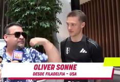 Oliver Sonne reveló quién es su mejor amigo en la selección peruana y también cuál es su favorito | VIDEO