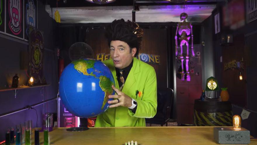 Este es un nuevo capítulo de "El Mundo de Beakman", un programa sobre ciencias muy famoso en los 90's . (YouTube)