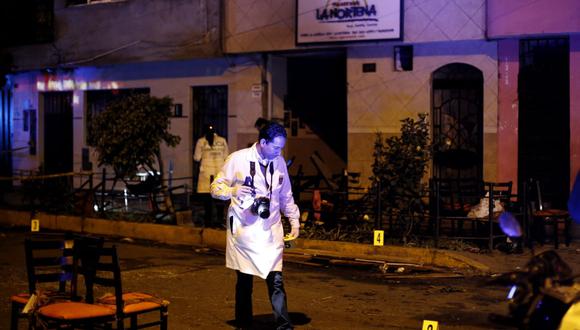 Al menos doce heridos y un menor fallecido dejó la deflagración de seis balones de gas en conocido restaurante La Norteña. (Foto: Renzo Salazar)