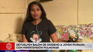 Devuelven balón de oxígeno a joven con hipertensión pulmonar