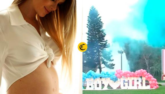 Brunella Horna reveló el sexo del bebé que tendrá con Richard Acuña | Foto: Instagram de Brunella Horna / Composición EC
