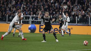 Juventus vs. Ajax EN VIVO: Van de Beek anotó el empate 1-1 en Turín por Champions League | VIDEO