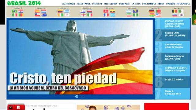 España vs. Chile: “Cristo, ten piedad”, pide la prensa española - 1