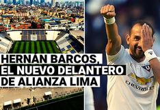 Hernán Barcos fue oficializado como el nuevo delantero de Alianza Lima