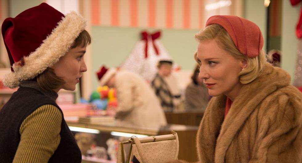 Rooney Mara y Cate Blanchett en escena de \'Carol\'. (Foto: The Weinstein Company)