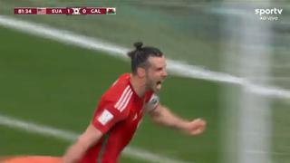 Gol de Gareth Bale, de penal: así fue el 1-1 de Gales vs. Estados Unidos | VIDEO