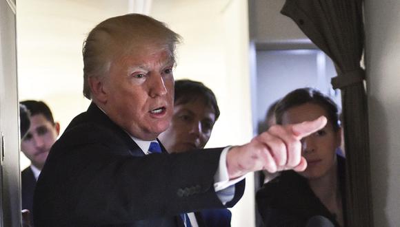 Para Donald Trump, "la seguridad de los estadounidenses es su máxima prioridad", afirma la Casa Blanca. (Foto: AFP/Nicholas Kamm)