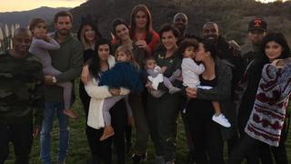 Kim Kardashian y el clan completo celebró Acción de Gracias