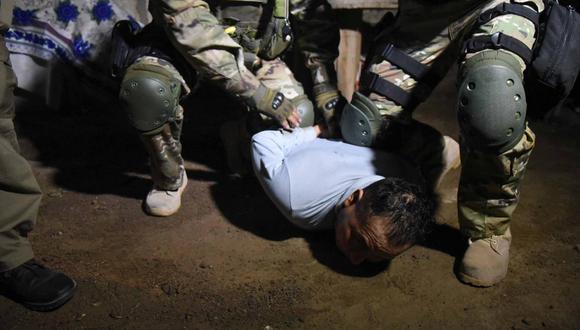 La detención de los presuntos integrantes de esta organización criminal se dio durante la primera megaoperación que se ejecutó en la región Arequipa. (Foto: Mininter)
