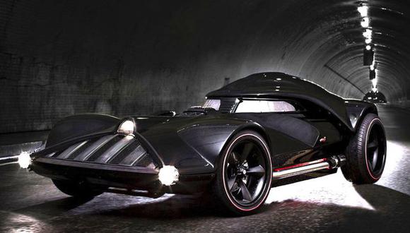 Hot Wheels crea auto de Darth Vader a escala real
