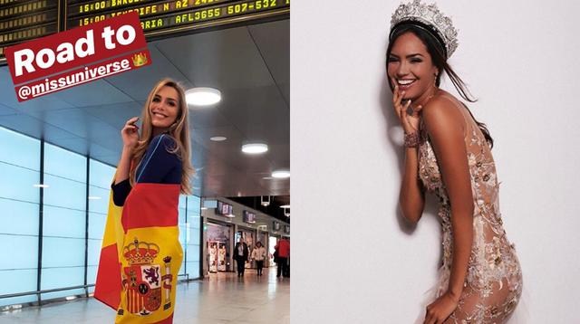 Miss España y Miss Perú. (Fotos: Instagram)
