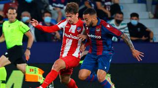 Atlético de Madrid 2-2 Levante: resumen y goles del partido por LaLiga