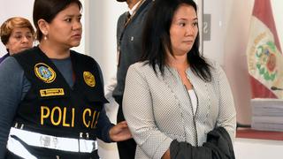 Keiko Fujimori: "No existe peligro de fuga ni obstrucción a la justicia"