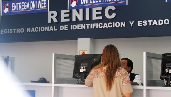 Pronto podrás realizar tus trámites presenciales en el Reniec sin necesidad de una cita previa. (Foto de archivo: GEC/ Karina Mendoza)