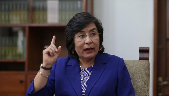 Marianella Ledesma lamentó que su institución no haya precisado qué se entiende por incapacidad moral permanente. (Foto: Archivo de GEC)