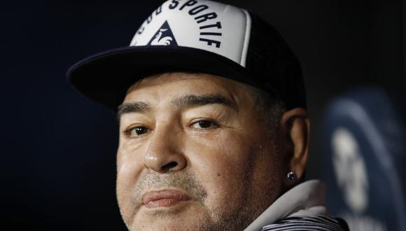 Diego Armando Maradona es director técnico de Gimnasia y Esgrima de La Plata en el fútbol argentino | Foto: Agencias