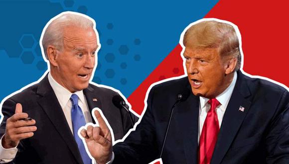 Joe Biden y Donald Trump se disputan la Presidencia de Estados Unidos.