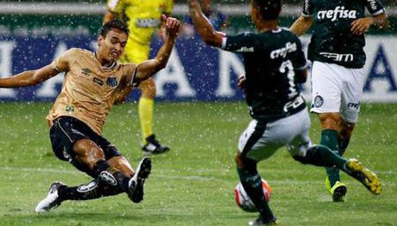 Santos no pudo en su visita a Palmeiras e igualaron 0-0 por la octava jornada del Torneo Paulista. El volante peruano Christian Cueva jugó 86 minutos en el Allianz Parque (Foto: agencias)