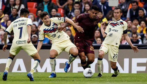 América venció en la tanda de penales a Comunicaciones y avanzó en la Concachampions | Foto: EFE