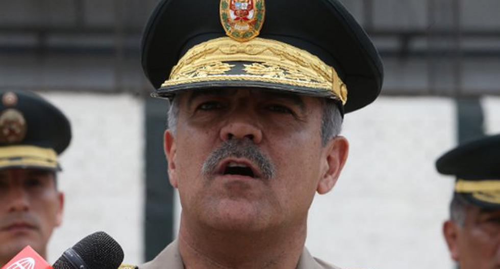 El jefe de la Región Policial Lima, Gastón Rodríguez, reconoció el profesionalismo del agente que abatió al asesino. (Foto: Andina)