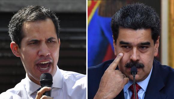 Juan Guaidó a Nicolás Maduro: "Con el miedo no impedirás la entrada de ayuda". (AFP).