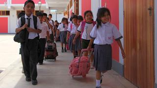 Piura: más de 60 colegios empezaron clases ayer