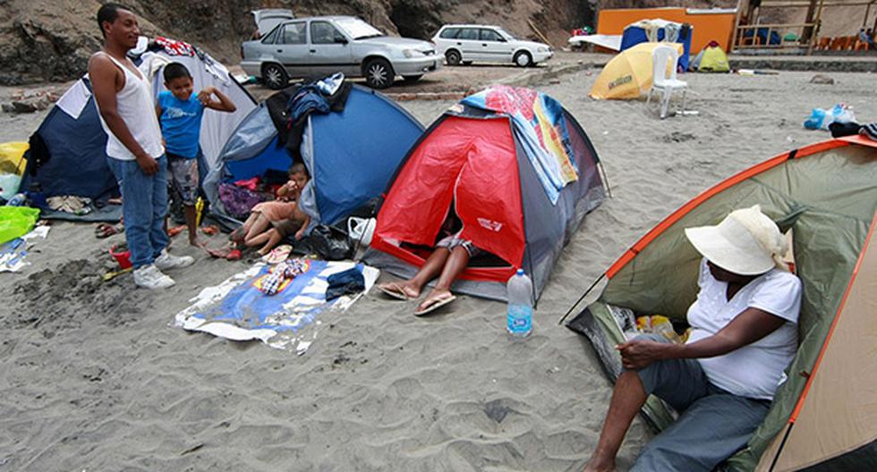 Durante el feriado largo por Semana Santa, muchos suelen dejar sus casas para ir de campamento. (Foto: Andina)