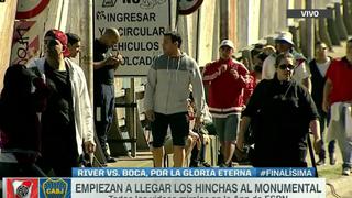 River vs. Boca: así llegaron los primeros hinchas 'Millonarios' para ver la final de la Libertadores | VIDEO