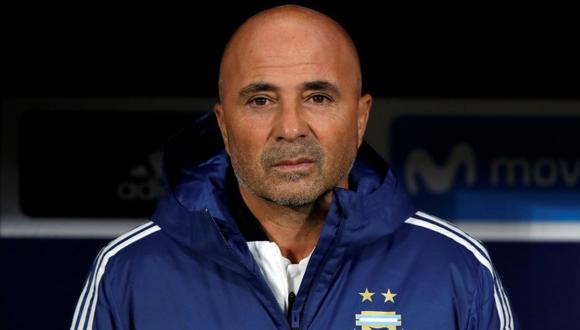 Jorge Sampaoli ha dejado de ser el estratega de la selección argentina. La AFA anunció, mediante un comunicado, su salida por mutuo acuerdo. (Foto: AFP)