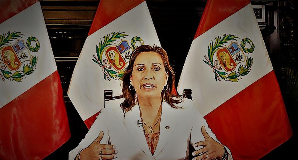 La presidenta Dina Boluarte ofreció conferencia a periodistas de la Asociación de Prensa Extranjera en el Perú. Foto: Presidencia.