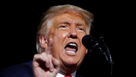 El presidente de Estados Unidos, Donald Trump, durante un mitin de campaña en Gastonia, Carolina del Norte, Estados Unidos. (Foto: REUTERS / Tom Brenner).