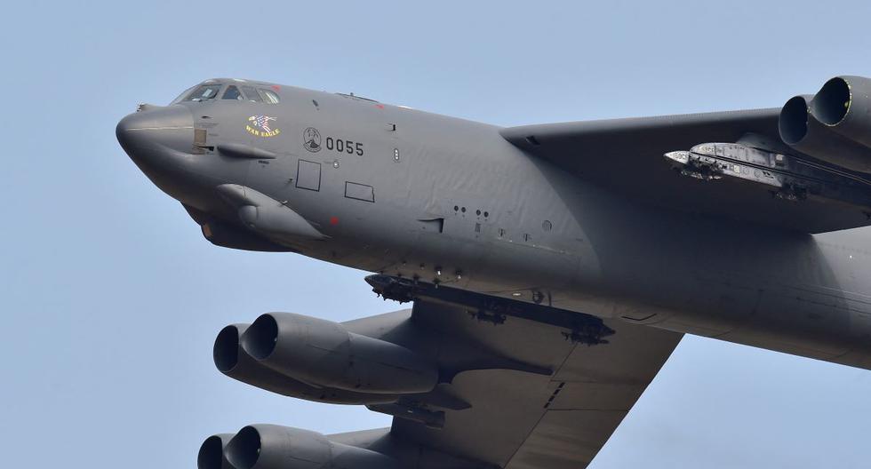 How are NATO military exercises involving the powerful B-52 nuclear bombers