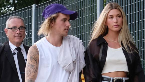 Justin Bieber y Hailey Baldwin habían planeado casarse religiosamente en febrero pasado, ya casi todo estaba listo, pero todo cambió de rumbo cuando el cantante informó que tenía problemas . (Foto: AFP)