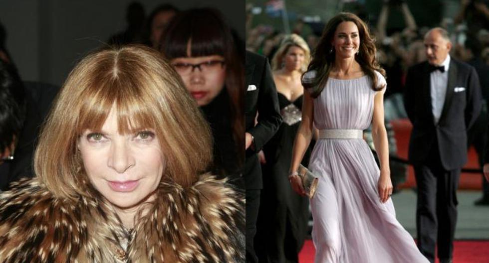 Anna Wintour quiere a Kate Middleton en la portada de Vogue. (Foto: Difusión)