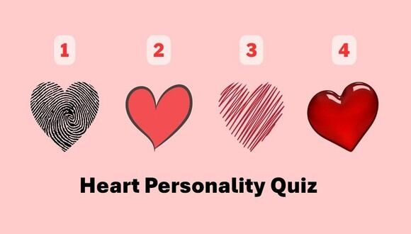 TEST DE PERSONALIDAD | Si tienes curiosidad sobre el tipo de corazón que tienes, ¡responde esta prueba de personalidad del corazón. | jagranjosh