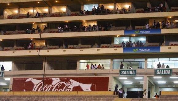 Universitario anunció que no habilitarán los palcos del Estadio Monumental para el partido ante Sport Boys. (Foto: Agencias)