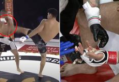Luchador de MMA perdió un dedo en pleno combate y fue operado de emergencia | VIDEO