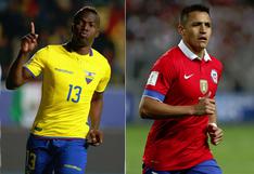 Ecuador ahogó a Chile y venció 3-0 por Eliminatorias Rusia 2018