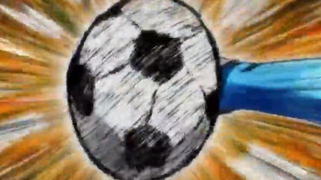 En el nuevo "Super Campeones", Oliver retó al portero Benji a un duelo de fútbol. (Foto: TV Tokyo)