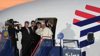 La despedida del papa Francisco del Perú en imágenes