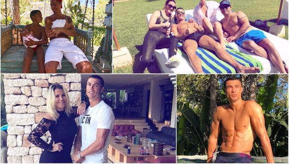Luego de la Copa Confederaciones 2017, Cristiano Ronaldo disfruta de sus vacaciones junto a su familia. (Fotos: Instagram)