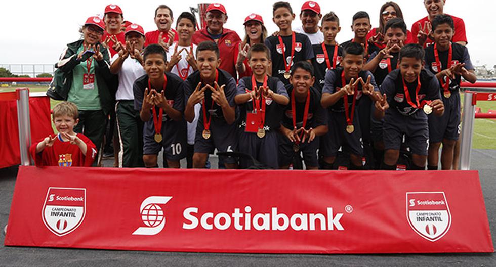 Scotiabankresentativo de la ciudad de Iquitos ganó el torneo de menores organizado por Scotiabank (Foto: Llorente y Cuenca)