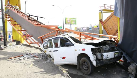 El accidente de tránsito ocurrió el martes pasado en la Panamericana Norte, a la altura de Comas. (Foto: El Comercio)