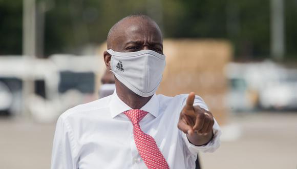 El presidente de Haití Jovenel Moise en una imagen del 7 de mayo del 2020. (Foto: Pierre Michel Jean / AFP).