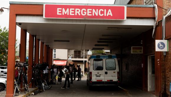 Vista exterior de la sala de emergencias del Hospital Bocalandro en Loma Hermosa, provincia de Buenos Aires, Argentina. (Foto referencial: Tomas CUESTA / AFP)