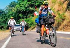 El relato del hombre que pedaleó desde México hasta Mar del Plata en Argentina todo por amor 