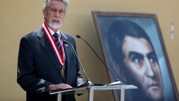 El mandatario participó de la ceremonia de conmemoración del Bicentenario de la Expedición Libertadora en Huaura. (Foto: Presidencia)