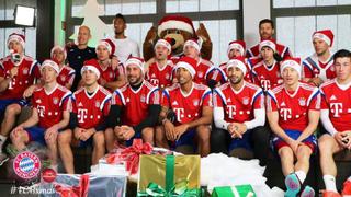 Bayern Múnich: jugadores enviaron saludos por Navidad